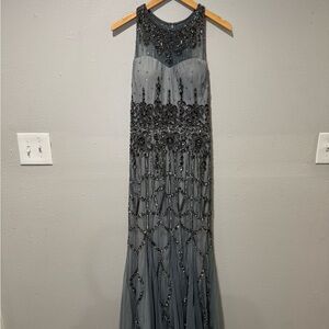 Adrianna Papell Sequin Formal Gown, Floor Length